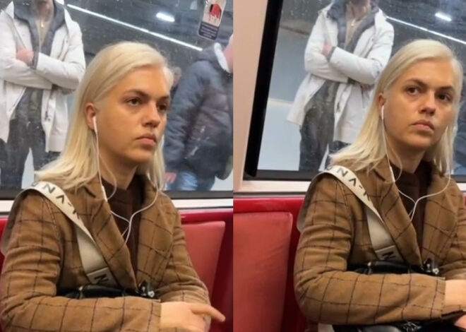 Hayat Bilgisi’nin ‘Barbie’si İpek Erdem metroda görüntülendi